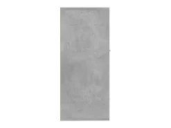 Aparador buffet cómoda armario unidad de almacenamiento organizador cocina salón salón 88 x 30 x 70 cm madera contrachapada gris 02_0032111