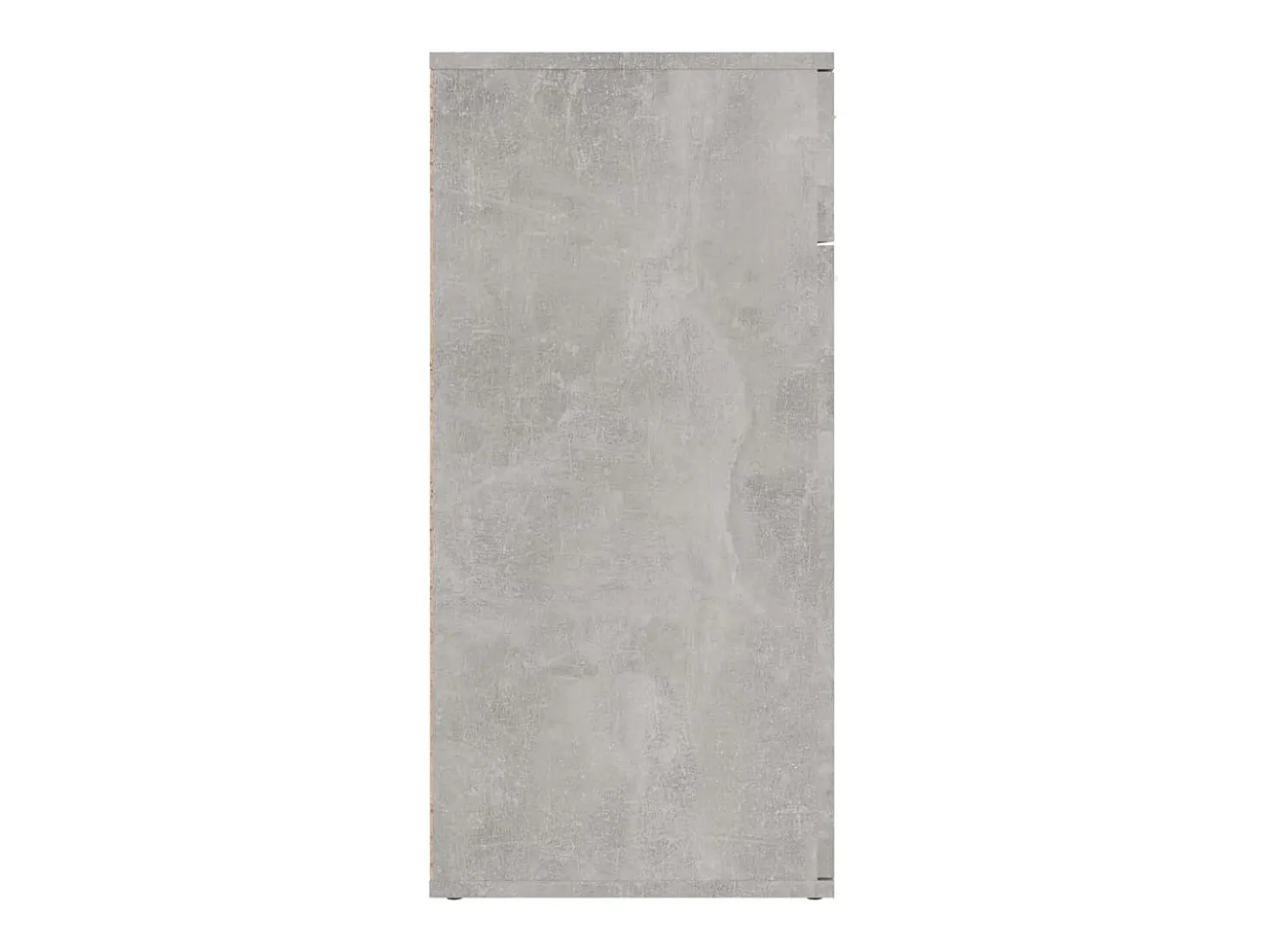 Aparador buffet cómoda armario unidad de almacenamiento organizador cocina salón salón 80 x 36 x 75 cm madera contrachapada gris 02_0032105