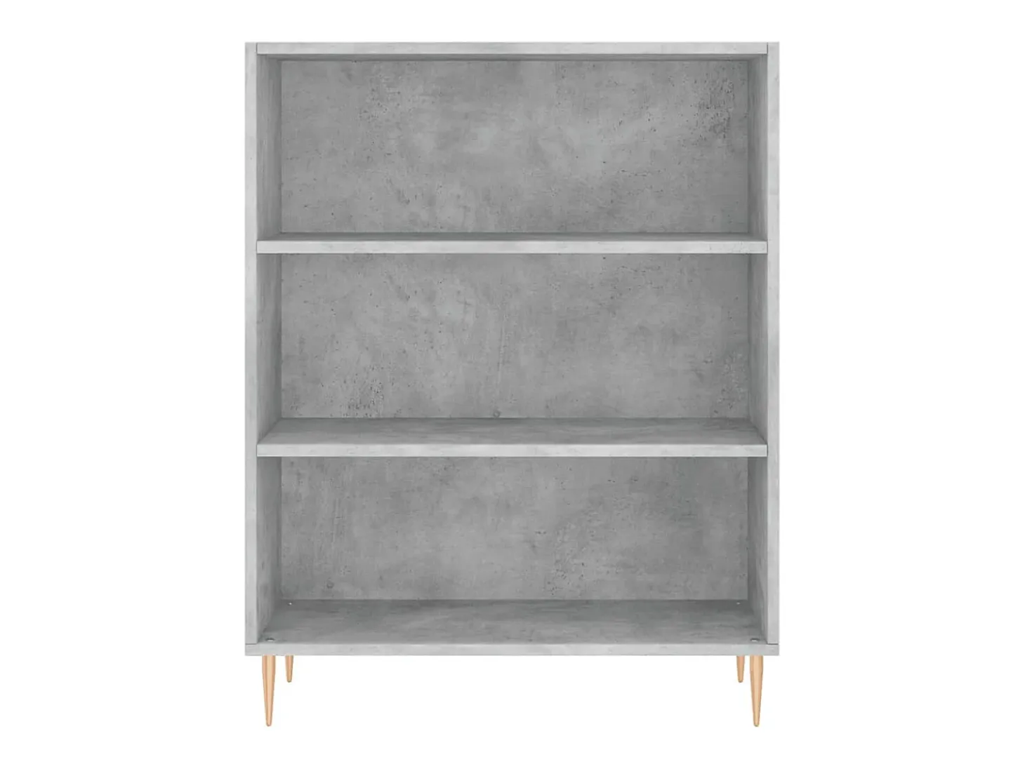 Aparador buffet cómoda armario mueble organizador cocina salón salón alto 69,5 x 34 x 180 cm madera contrachapada gris 02_0034629