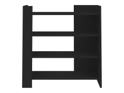 Aparador buffet cómoda armario mueble organizador cocina salón salón 73,5 x 35 x 75 cm madera contrachapada negra 02_0036116