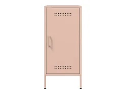 Aparador buffet cómoda armario mueble organizador cocina salón salón juego de 2 36 x 39 x 79 cm acero rosa 02_0036940