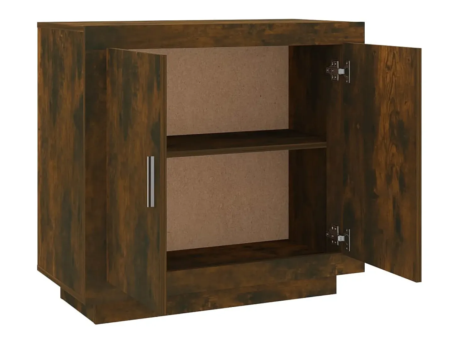 Aparador buffet cómoda armario unidad de almacenamiento organizador cocina salón salón 80 x 40 x 75 cm madera contrachapada marrón 02_0031114