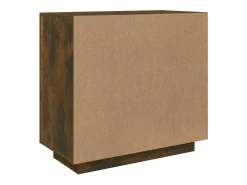 Aparador buffet cómoda armario unidad de almacenamiento organizador cocina salón salón 80 x 40 x 75 cm madera contrachapada marrón 02_0031114