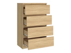Aparador buffet cómoda armario unidad de almacenamiento organizador cocina salón salón Sonoma 60 x 35 x 98,5 cm madera contrachapada marrón 02_0031617
