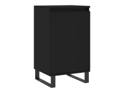 Aparador buffet cómoda armario unidad de almacenamiento organizador cocina salón salón juego de 2 40 x 35 x 70 cm marrón madera contrachapada 02_0036901