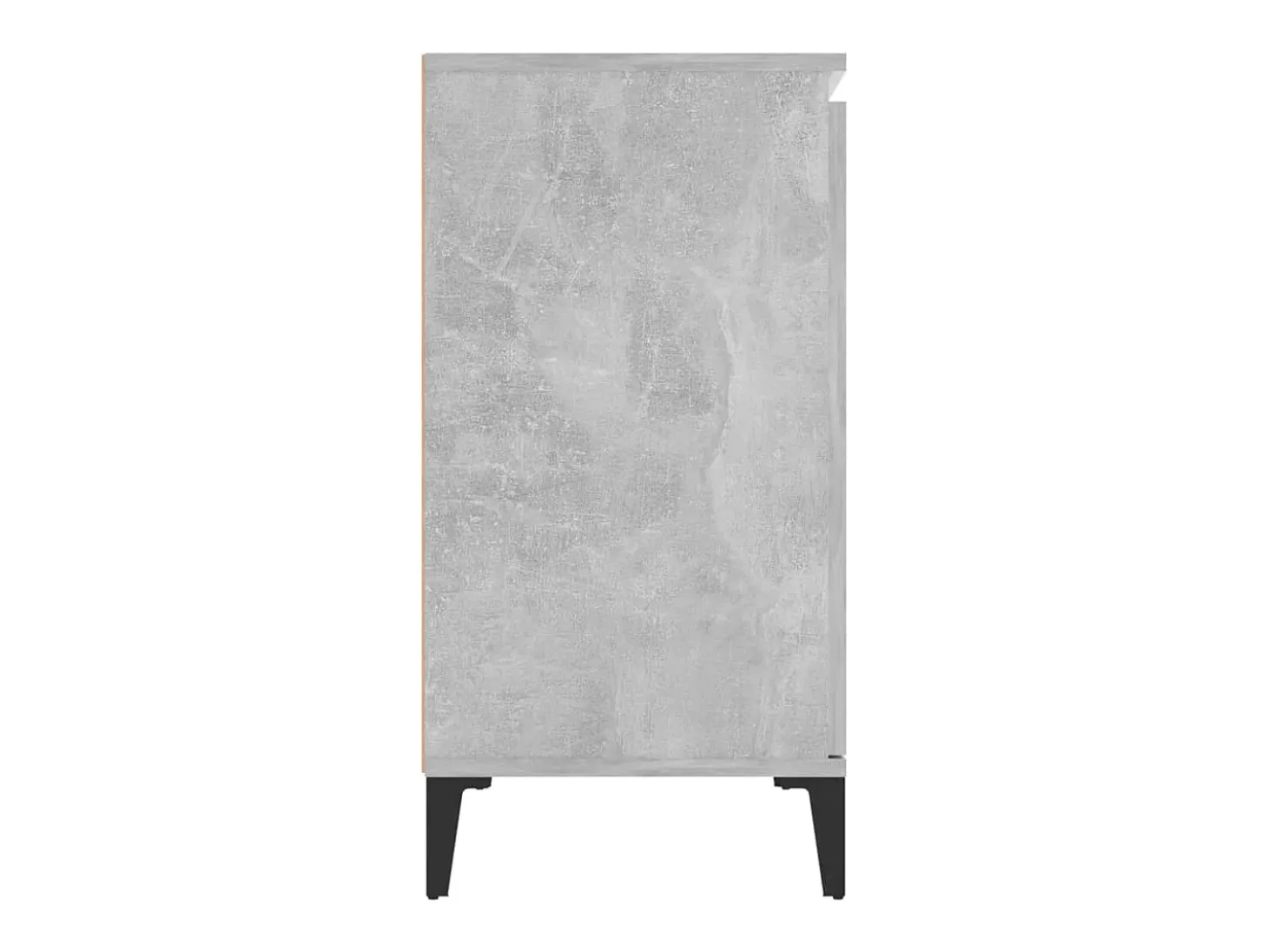 Aparador buffet cómoda armario unidad de almacenamiento organizador cocina salón salón 104 x 35 x 70 cm madera contrachapada gris 02_0031844