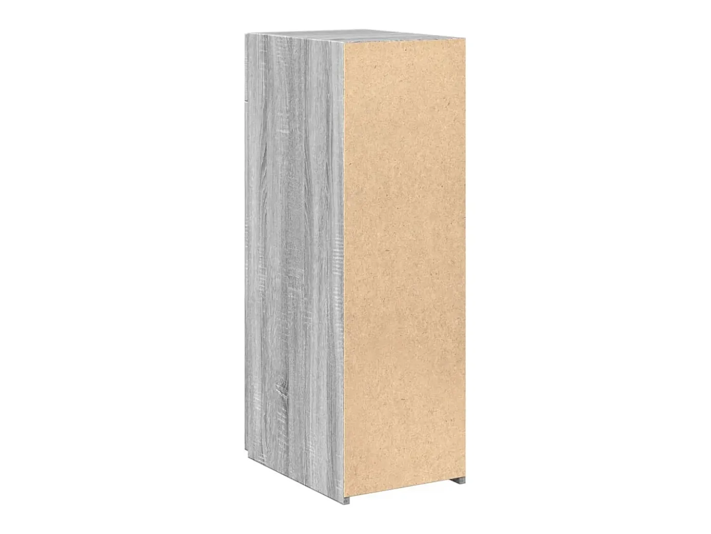 Aparador buffet cómoda armario unidad de almacenamiento organizador cocina salón salonsonoma 30 x 42,5 x 93 cm madera contrachapada gris 02_0036293