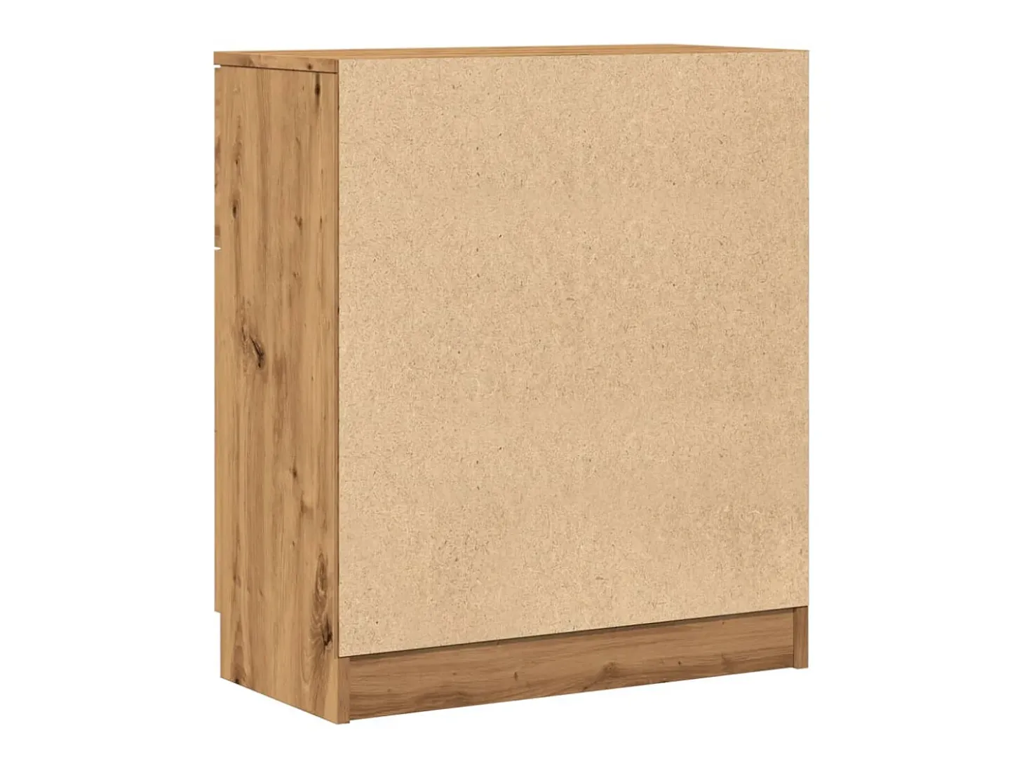 Aparador buffet cómoda armario unidad de almacenamiento organizador cocina salón sala de manualidades 60 x 30 x 70 cm madera contrachapada marrón 02_0030814