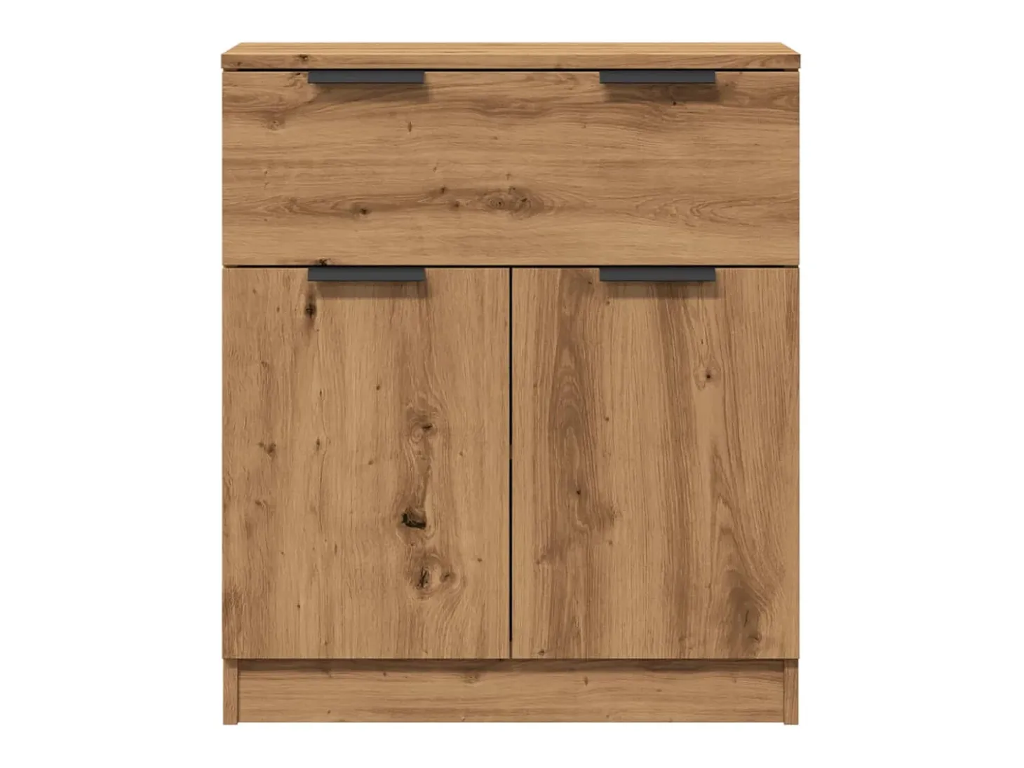Aparador buffet cómoda armario unidad de almacenamiento organizador cocina salón sala de manualidades 60 x 30 x 70 cm madera contrachapada marrón 02_0030814