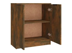 Aparador buffet cómoda armario unidad de almacenamiento organizador cocina salón salón 3 piezas marrón madera contrachapada 02_0037056