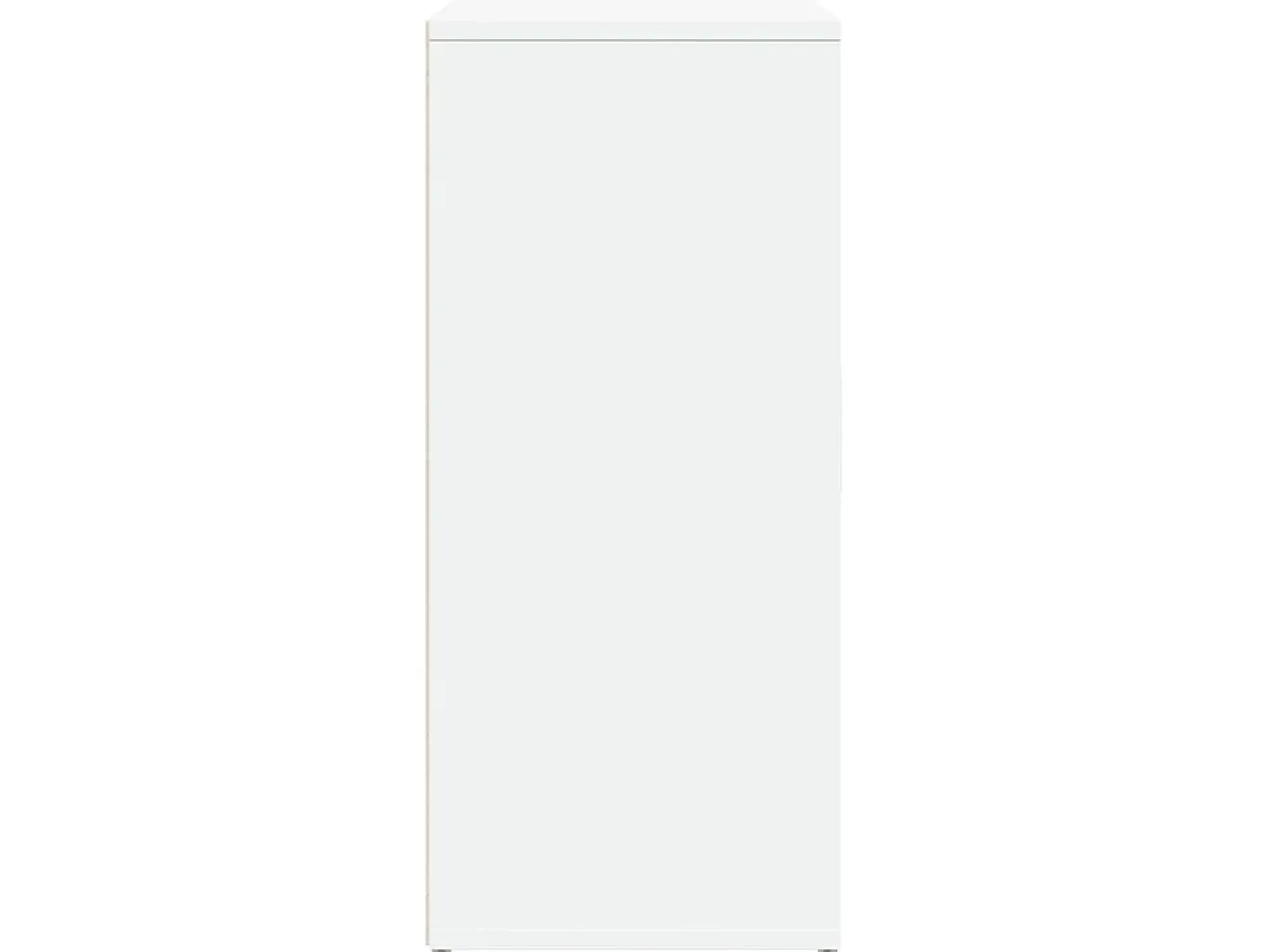 Aparador buffet cómoda armario mueble organizador cocina salón salón juego de 2 60 x 31 x 70 cm blanco madera contrachapada 02_0036676