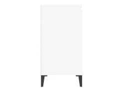 Aparador buffet cómoda armario mueble organizador cocina salón salón 60 x 35 x 70 cm madera contrachapada blanco 02_0030353