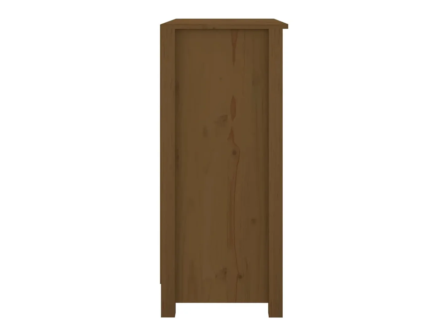Aparador buffet cómoda armario mueble organizador cocina salón salón 70 x 35 x 80 cm madera maciza de pino marrón 02_0035761