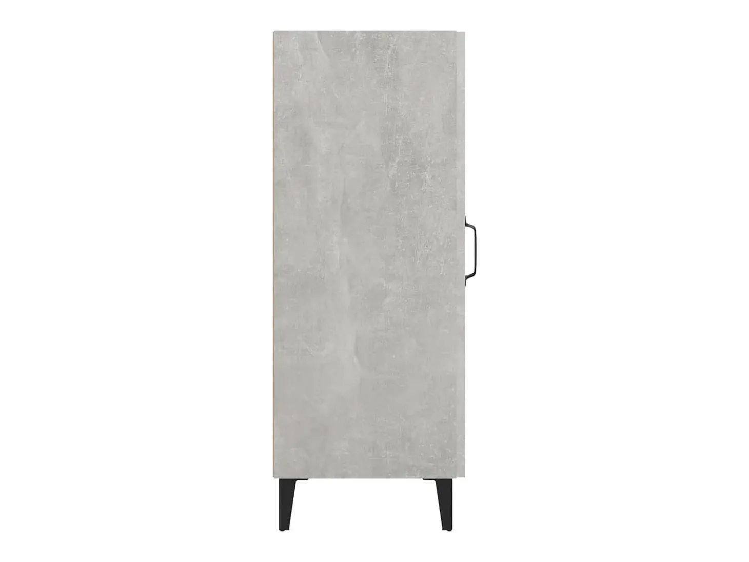 Aparador buffet cómoda armario mueble organizador cocina salón salón 34,5 x 34 x 90 cm madera contrachapada gris 02_0031894