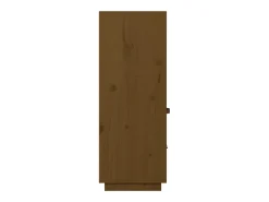 Aparador buffet cómoda armario mueble organizador cocina salón salón alto 67 x 40 x 108,5 cm madera maciza de pino marrón 02_0034758
