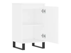 Aparador buffet cómoda armario mueble organizador cocina salón salón juego de 2 40 x 35 x 70 cm madera contrachapada negra 02_0036663