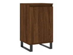 Aparador buffet cómoda armario mueble organizador cocina salón salón juego de 2 40 x 35 x 70 cm marrón madera contrachapada 02_0036767