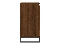 Aparador buffet cómoda armario mueble organizador cocina salón salón juego de 2 40 x 35 x 70 cm marrón madera contrachapada 02_0036767