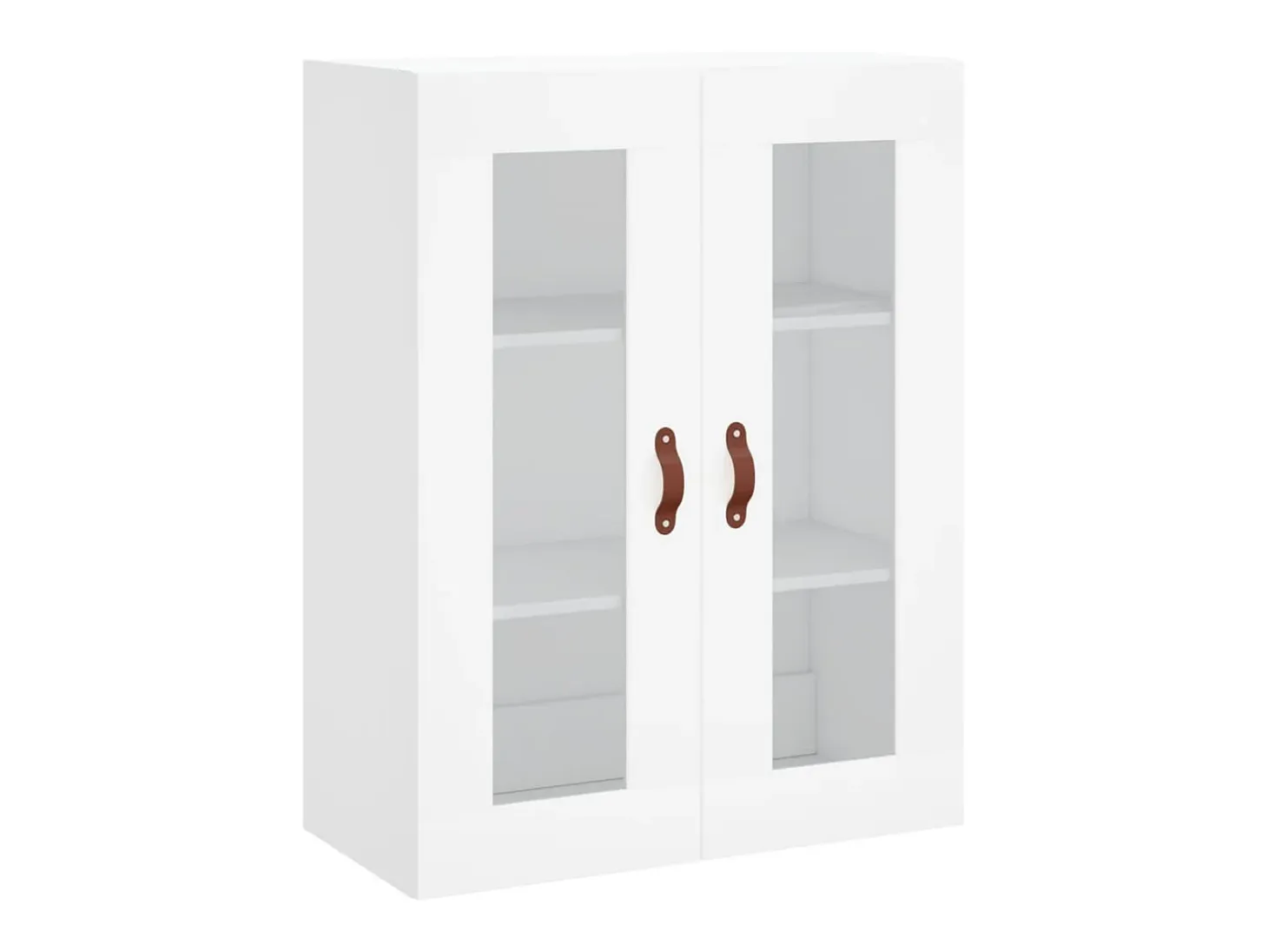 Aparador buffet cómoda armario mueble organizador cocina salón salón alto 69,5 x 34 x 180 cm madera contrachapada blanco 02_0032564