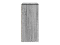 Aparador buffet cómoda armario unidad de almacenamiento organizador cocina salón salonsonoma 60 x 31 x 70 cm madera contrachapada gris 02_0036388