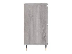 Aparador buffet cómoda armario unidad de almacenamiento organizador cocina salón salonsonoma 60 x 35 x 70 cm madera contrachapada gris 02_0036394