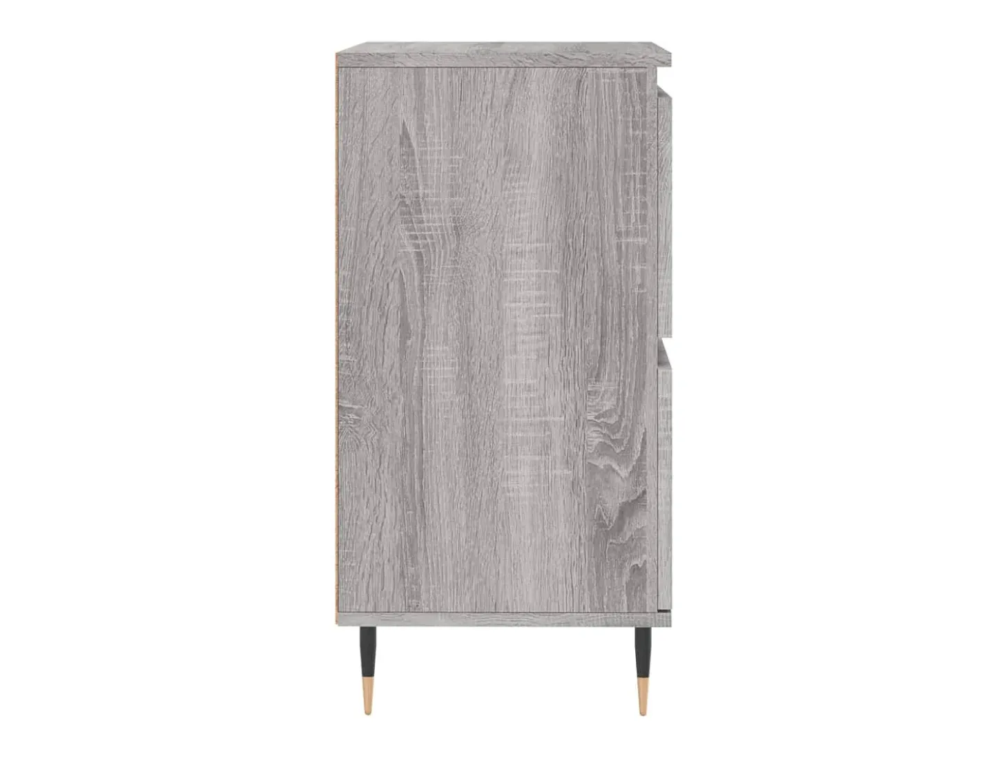 Aparador buffet cómoda armario unidad de almacenamiento organizador cocina salón salonsonoma 60 x 35 x 70 cm madera contrachapada gris 02_0036394