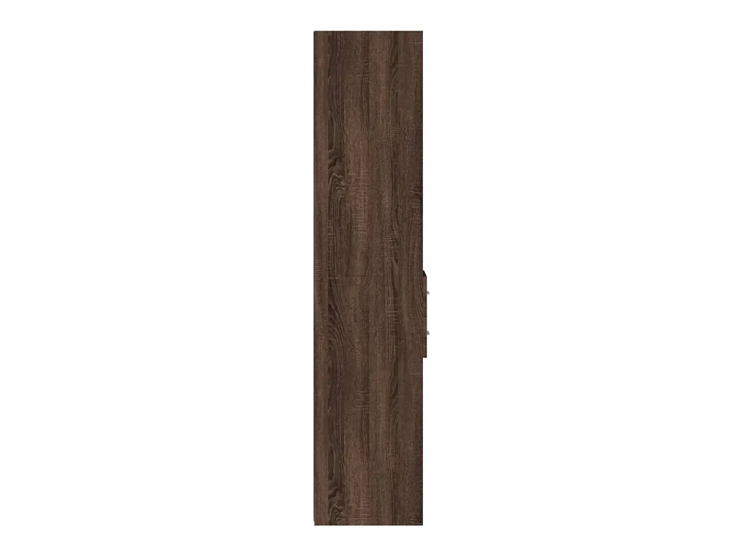 Aparador buffet cómoda armario mueble organizador cocina salón salón alto 30 x 42,5 x 185 cm madera contrachapada marrón 02_0033575