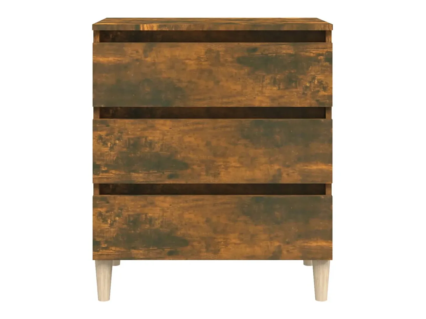 Aparador buffet cómoda armario unidad de almacenamiento organizador cocina salón salón 60 x 35 x 69 cm madera contrachapada marrón 02_0030973