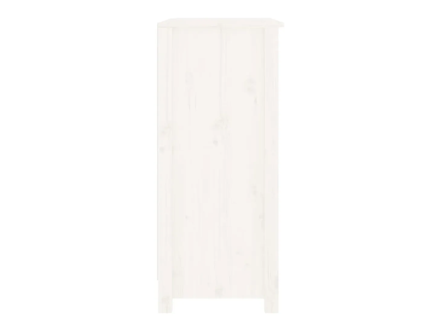 Aparador buffet cómoda armario mueble organizador cocina salón salón 70 x 35 x 80 cm madera maciza de pino blanco 02_0030491