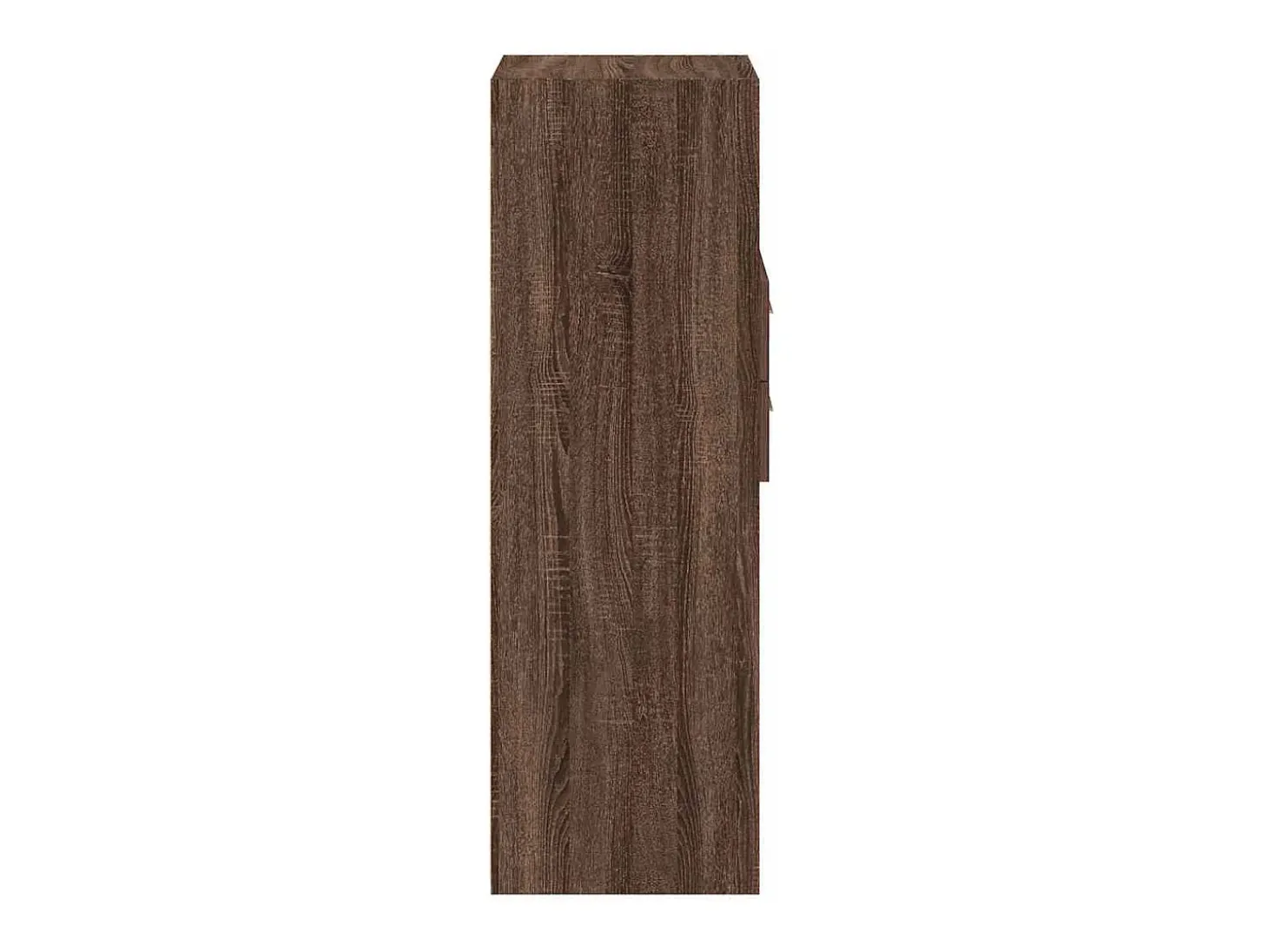 Aparador buffet cómoda armario mueble organizador cocina salón salón alto 30 x 42,5 x 124 cm madera contrachapada marrón 02_0033573