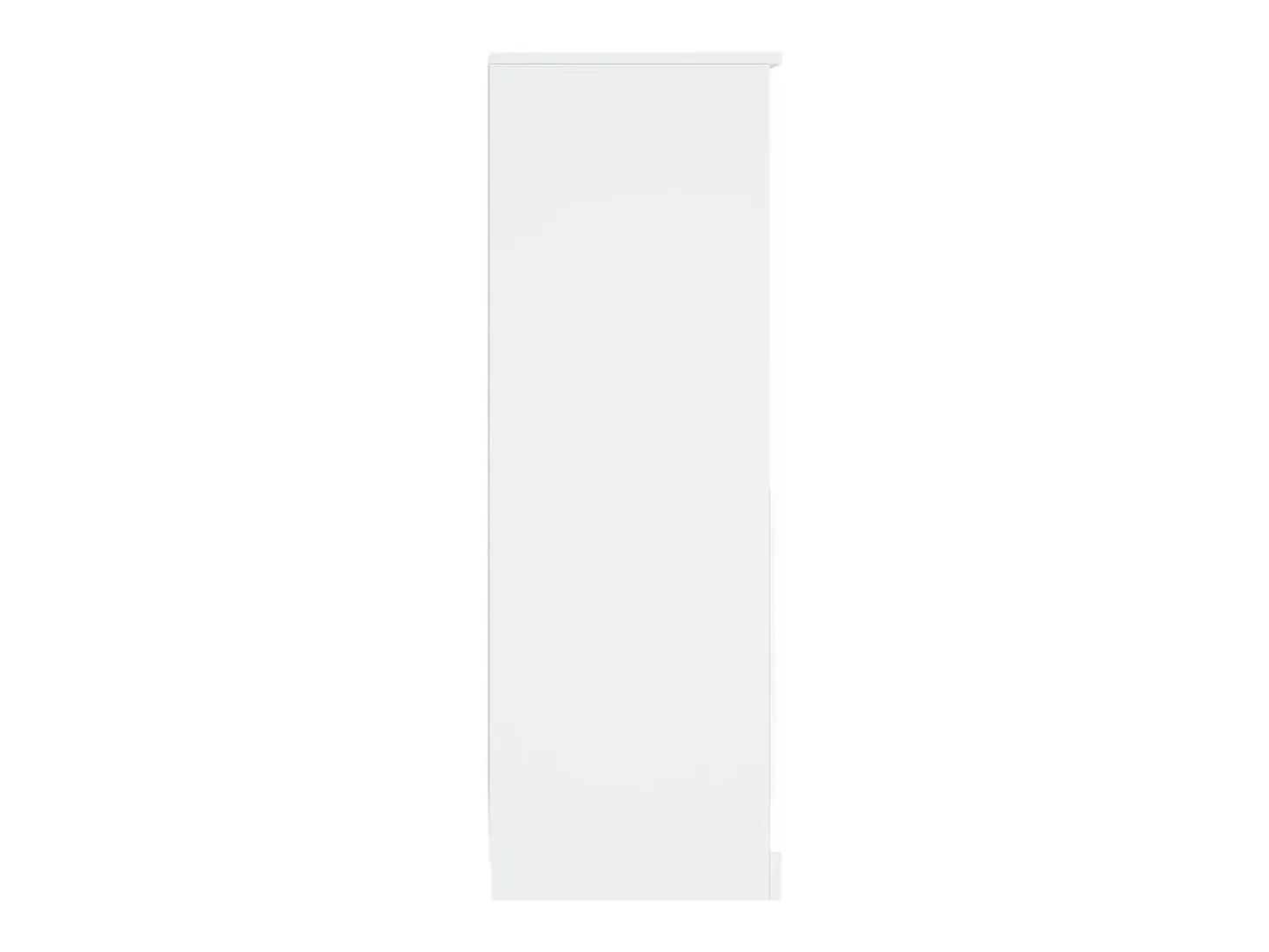 Aparador buffet cómoda armario mueble organizador cocina salón salón alto 36 x 35,5 x 103,5 cm madera contrachapada blanco 02_0032437