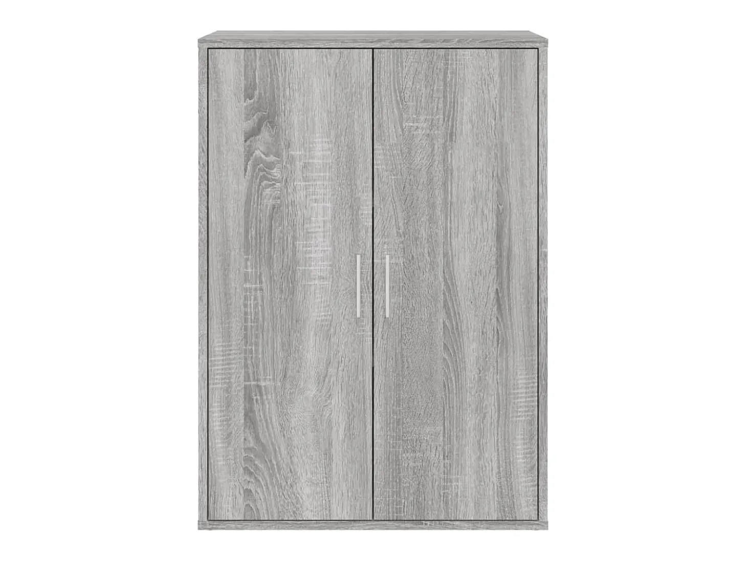 Aparador buffet cómoda armario unidad de almacenamiento organizador cocina salón salón juego de 2 sonoma 60 x 31 x 84 cm madera contrachapada gris 02_0036962