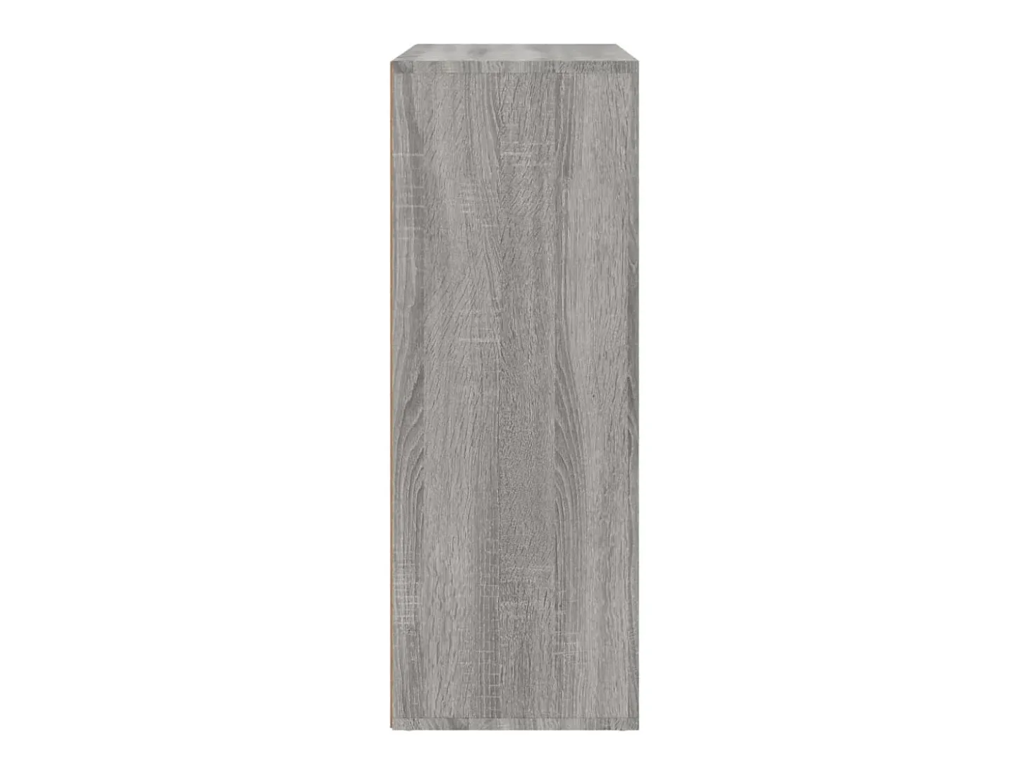Aparador buffet cómoda armario unidad de almacenamiento organizador cocina salón salón juego de 2 sonoma 60 x 31 x 84 cm madera contrachapada gris 02_0036962