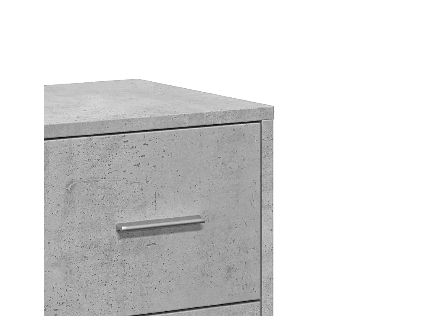 Aparador buffet cómoda armario mueble organizador cocina salón salón juego de 2 60 x 31 x 84 cm madera contrachapada gris 02_0036861