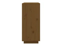 Aparador buffet cómoda armario mueble organizador cocina salón salón 60 x 35 x 80 cm madera maciza de pino marrón 02_0035755
