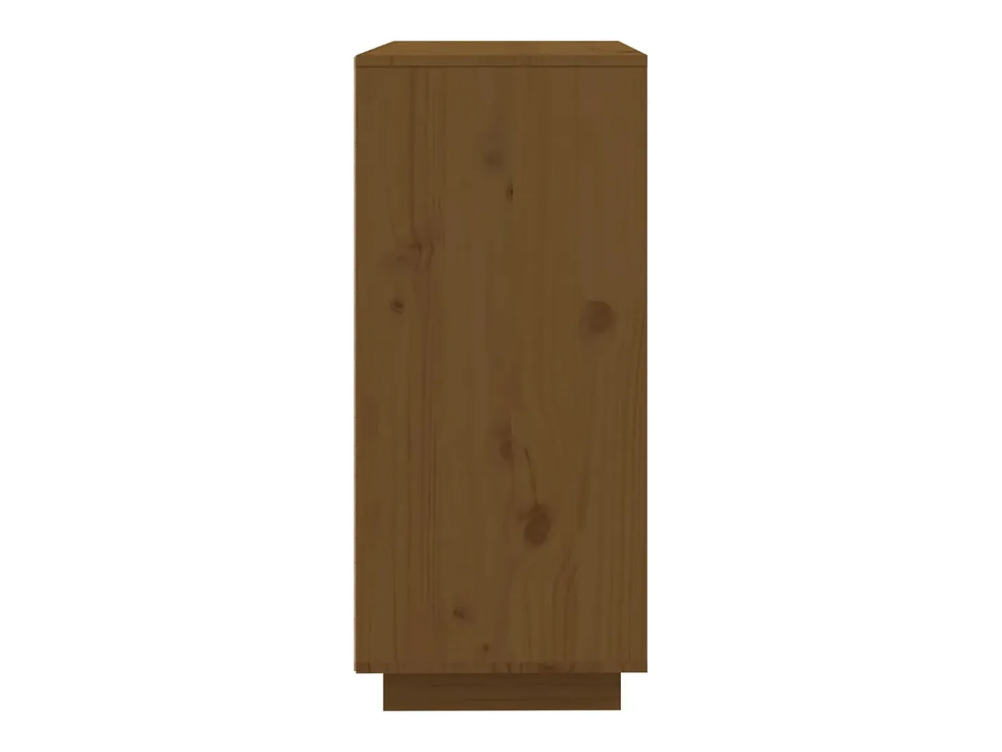 Aparador buffet cómoda armario mueble organizador cocina salón salón 60 x 35 x 80 cm madera maciza de pino marrón 02_0035755