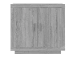 Aparador buffet cómoda armario unidad de almacenamiento organizador cocina salón salonsonoma 80 x 40 x 75 cm madera contrachapada gris 02_0036539