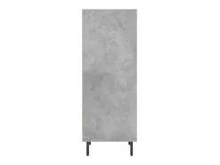Aparador buffet cómoda armario mueble organizador cocina salón salón 34,5 x 32,5 x 90 cm madera contrachapada gris 02_0031871