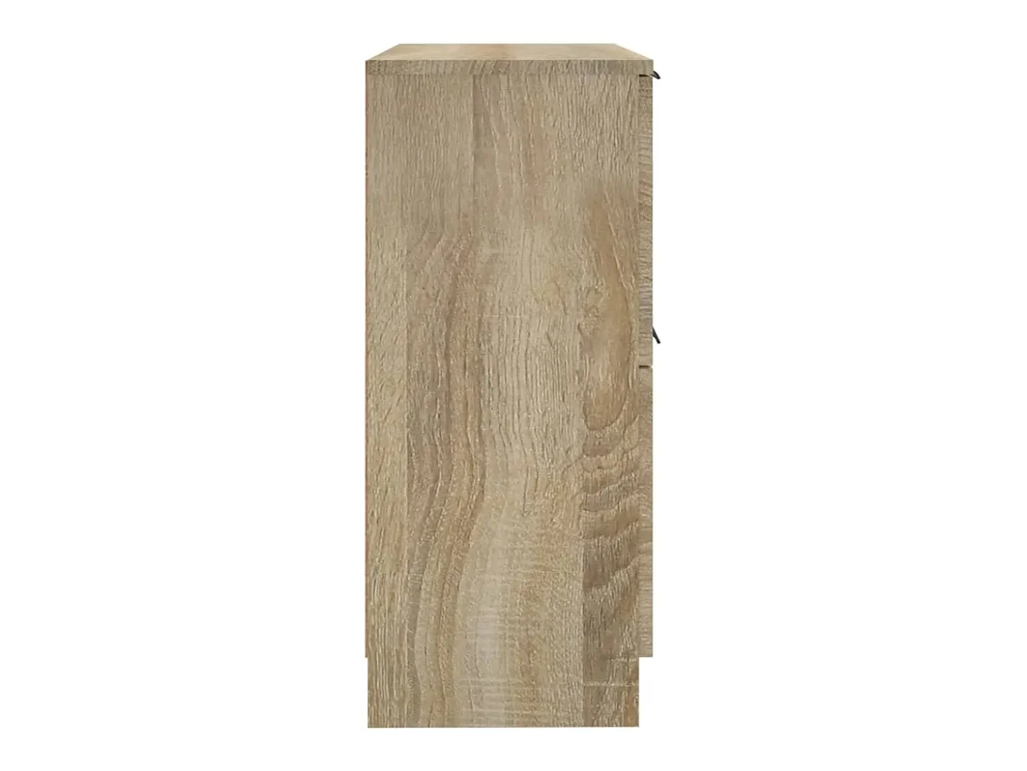 Aparador buffet cómoda armario unidad de almacenamiento organizador cocina salón salón juego de 2 sonoma 30 x 30 x 70 cm marrón madera contrachapada 02_0036800