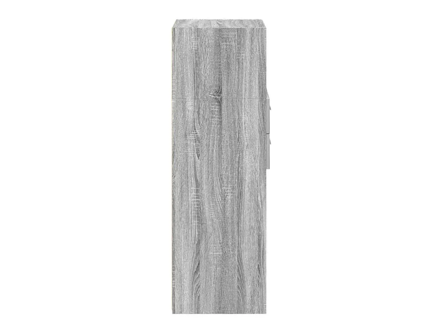 Aparador buffet cómoda armario mueble organizador cocina salón salón alto Sonoma 30 x 42,5 x 124 cm madera contrachapada gris 02_0035170