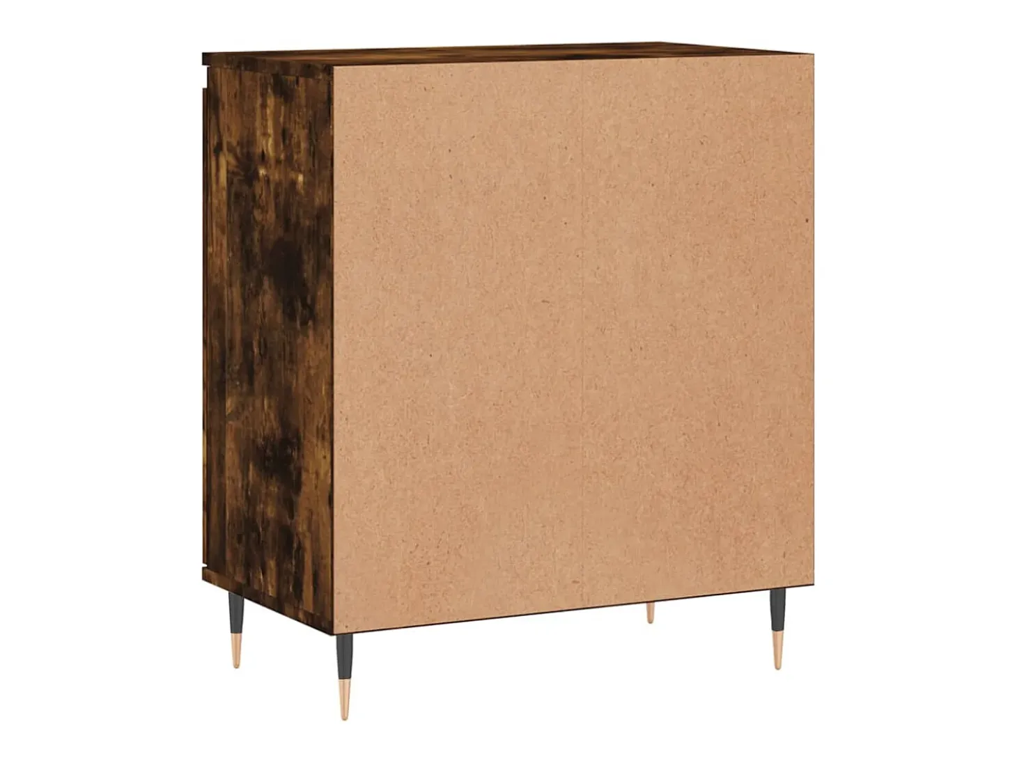 Aparador buffet cómoda armario unidad de almacenamiento organizador cocina salón salón 60 x 35 x 70 cm madera contrachapada marrón 02_0030996