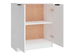 Aparador buffet cómoda armario unidad de almacenamiento organizador cocina salón salón 3 piezas blanco madera contrachapada 02_0037019
