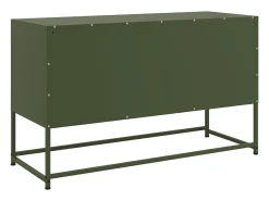 Aparador buffet cómoda armario mueble organizador cocina salón salón alto 36 x 39 x 107 cm acero blanco 02_0032438