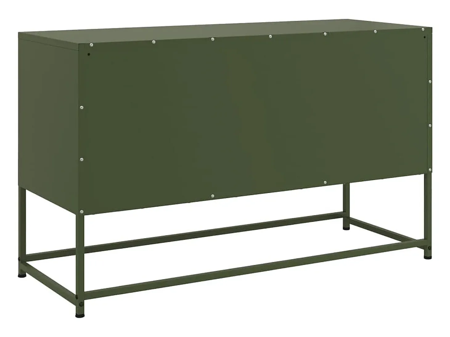 Aparador buffet cómoda armario mueble organizador cocina salón salón alto 36 x 39 x 107 cm acero blanco 02_0032438