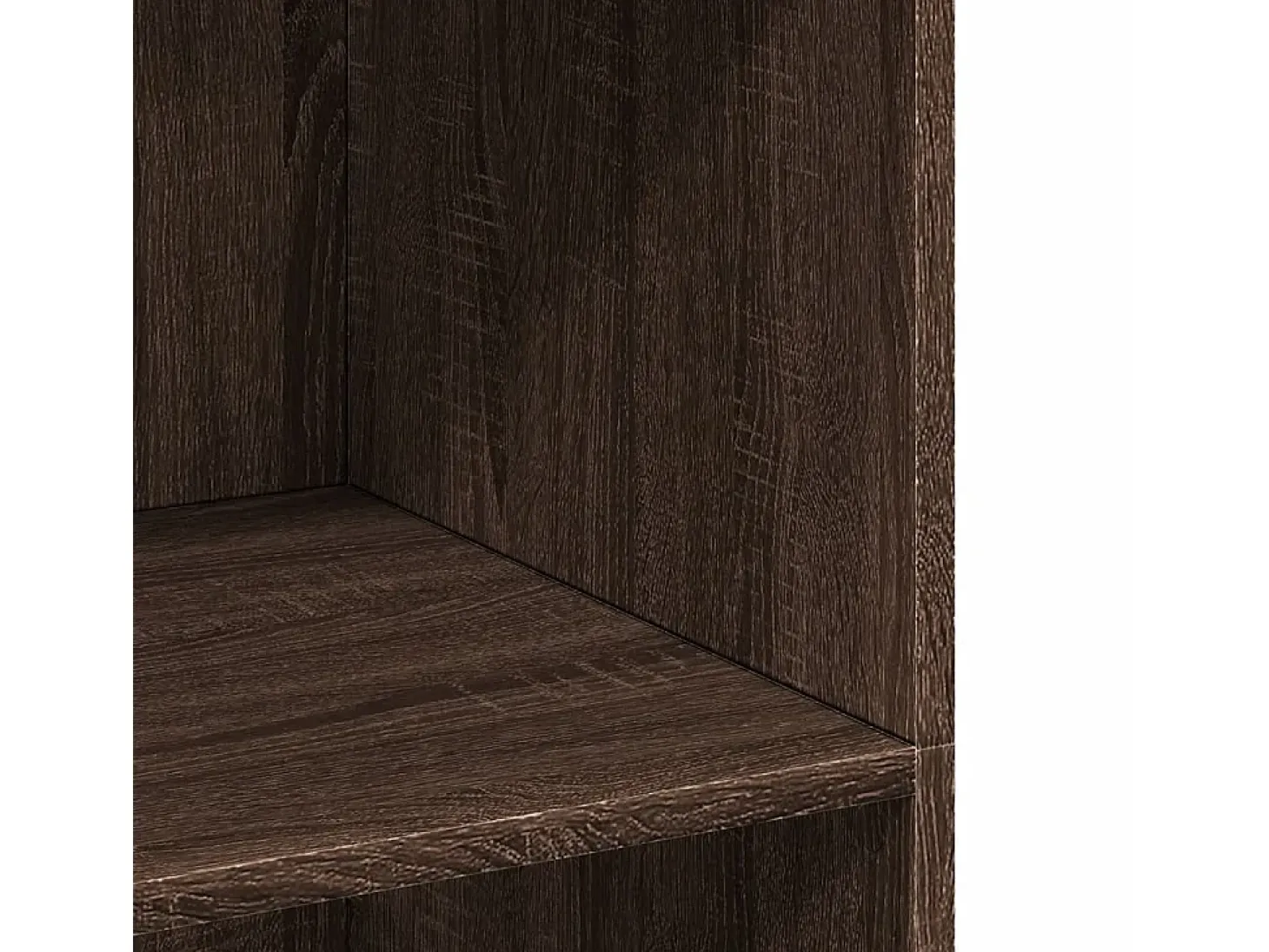 Aparador buffet cómoda mueble mueble de almacenaje organizador cocina salón salón alto 70 x 41 x 124 cm madera contrachapada marrón 02_0033922
