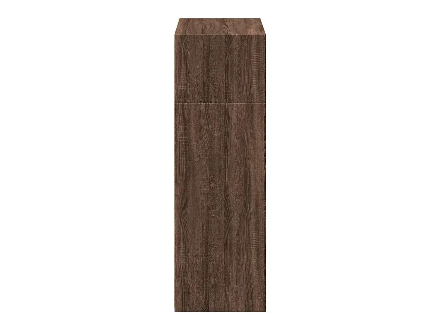Aparador buffet cómoda mueble mueble de almacenaje organizador cocina salón salón alto 70 x 41 x 124 cm madera contrachapada marrón 02_0033922