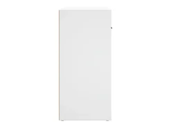 Aparador buffet cómoda mueble mueble de almacenamiento organizador cocina salón salón 80 x 33 x 70 cm madera contrachapada blanco 02_0030511