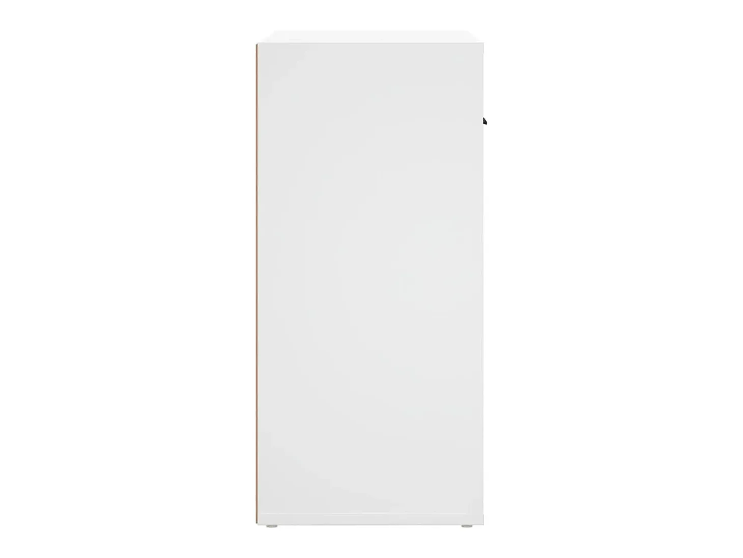 Aparador buffet cómoda mueble mueble de almacenamiento organizador cocina salón salón 80 x 33 x 70 cm madera contrachapada blanco 02_0030511