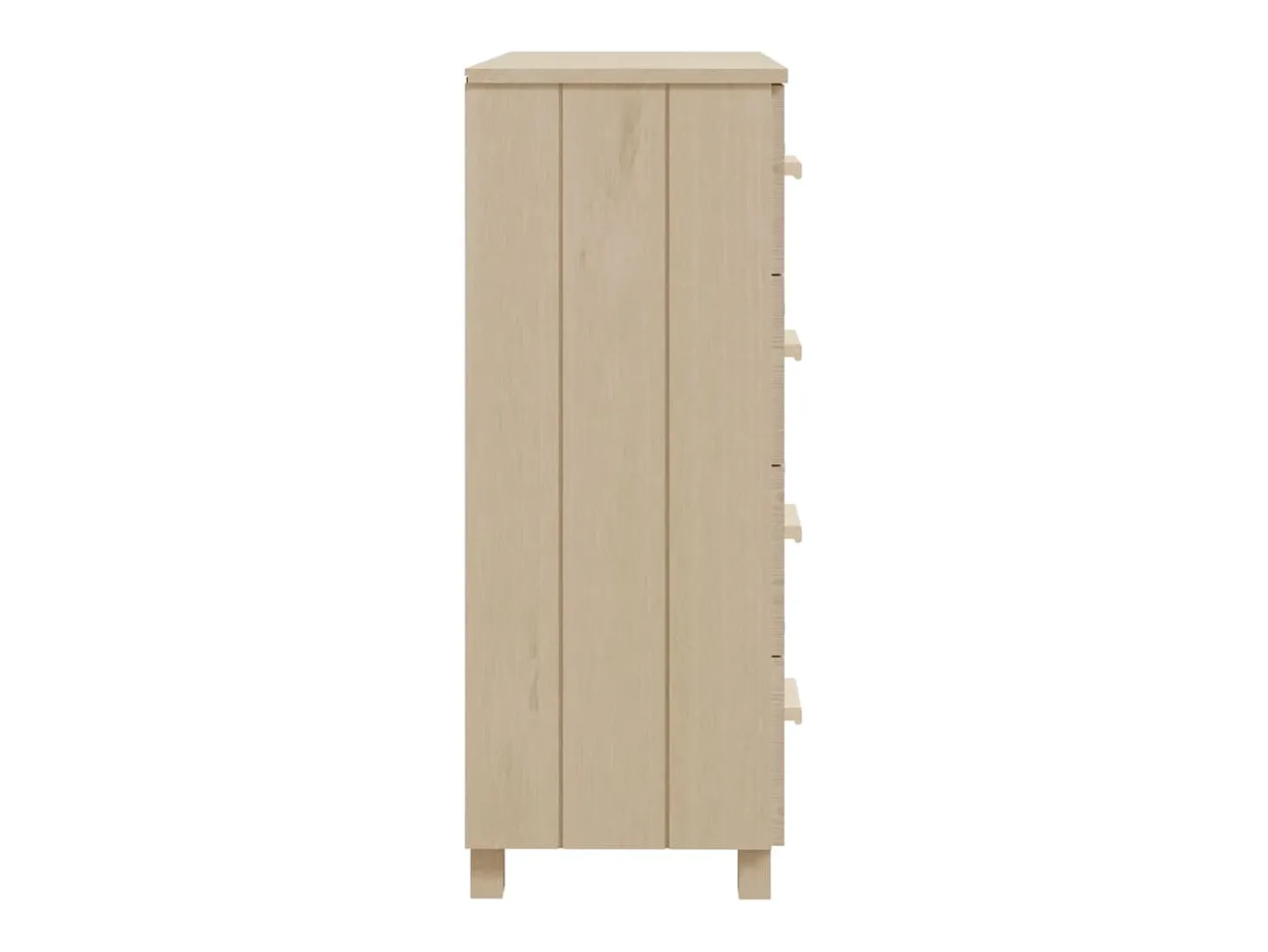 Aparador buffet cómoda mueble almacenaje organizador cocina salón salón 79 x 40 x 103,5 cm madera maciza de pino marrón 02_0032175