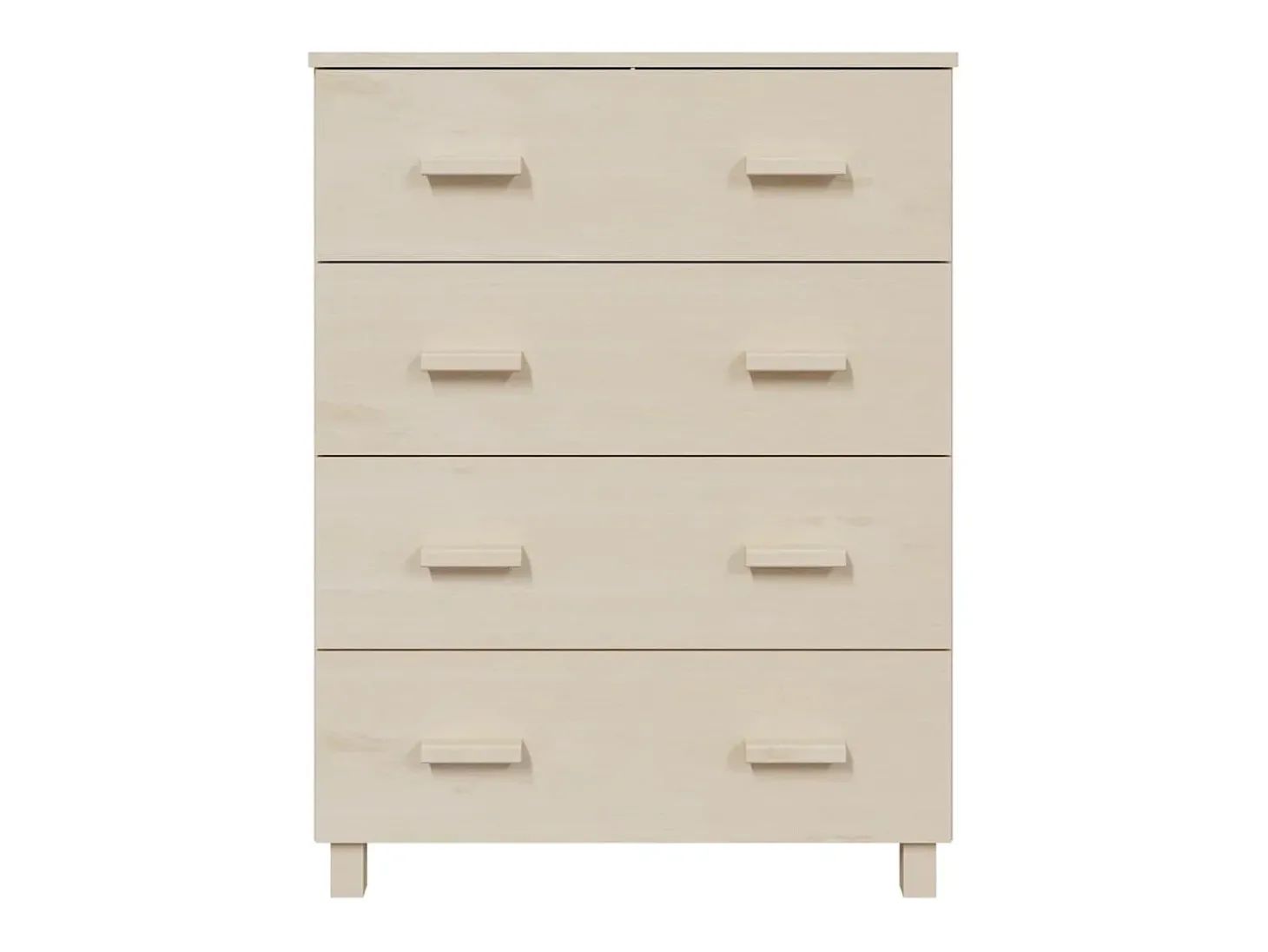 Aparador buffet cómoda mueble almacenaje organizador cocina salón salón 79 x 40 x 103,5 cm madera maciza de pino marrón 02_0032175